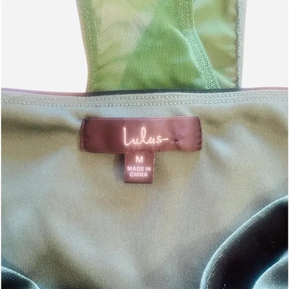 Lulus Undeniably Cute Emerald Green Velvet
Bow Bodysuit,Medium - Picture 7 of 9